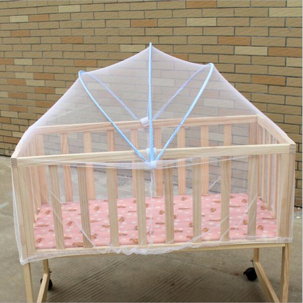 

crib mosquito net 2020 universal baby cradle bed mosquito nets summer baby safe arched mosquitos net drop shipping 1 set