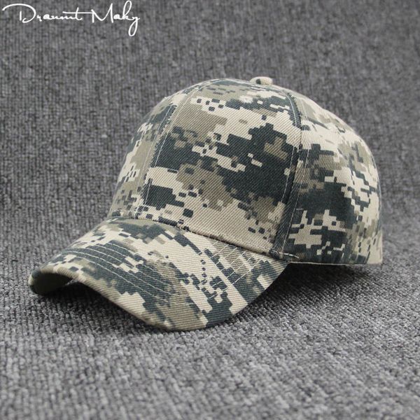 

fashion army camo baseball cap men tactical cap camouflage snapback hat for men women bone dad hat trucker unisex, Blue;gray