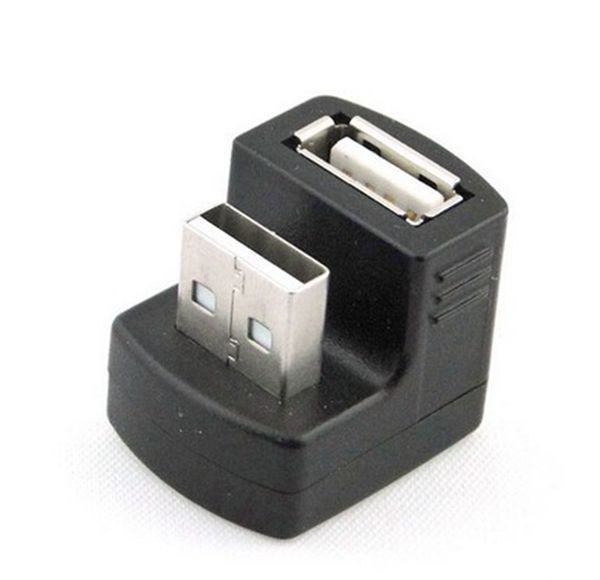 

at 90 degree 180 degree usb 2.0 a male to female m/f converter adapter connector