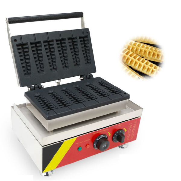 

beijamei commercial six small christmas tree shape lolly waffle maker electric pine tree waffle cake making machine for sale