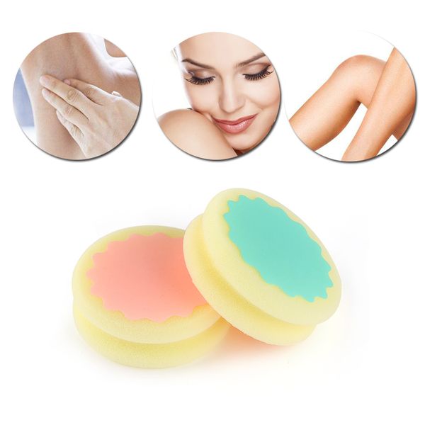 

new painless smooth skin leg arm face hair removal remover exfoliator depilation sponge skin beauty care tools