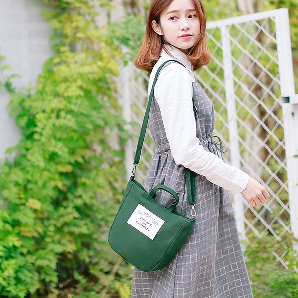 

raged sheep solid canvas shoulder bags environmental shopping bag fashion solid hight simple design healthy tote hand bag