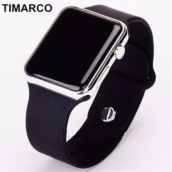 

Men Watches Female Luxury Brand Silicone Quartz Clock LED Digital Watch 2018 Sport Male Watch Relogio Masculino Boys