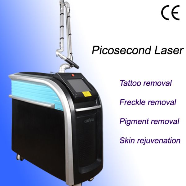 

high profile version pico laser portable q switch nd yag laser removal scars tattoo removal picosecond machine equipped with 4 probes ce, Black
