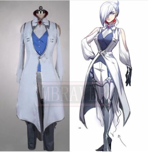 

новый! аниме rwby зимний шнее косплей костюм на заказ, Black;red