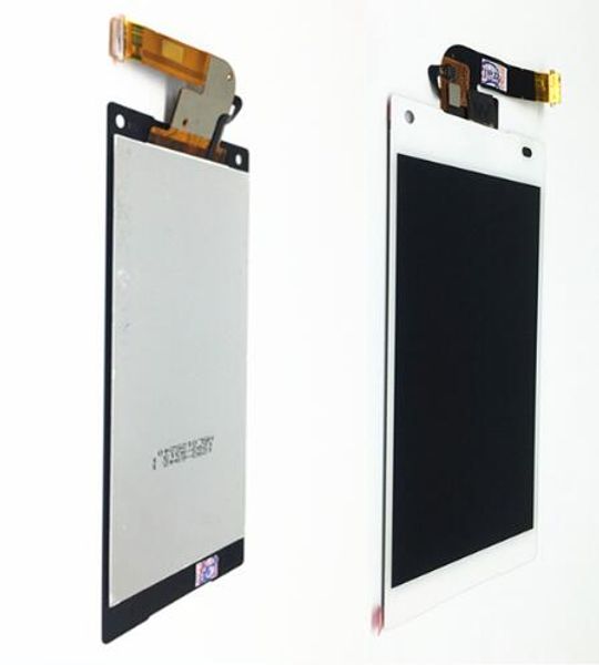 Nero/bianco Per SONY Xperia Z5 Display LCD Compatto Touch Screen Digitizer Senza Cornice Per Sony Z5 Mini E5823 E5803 Display