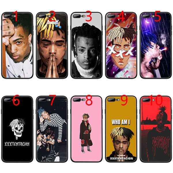 

Rap Singer XXXTentacion MC Soft Black TPU Phone Case for iPhone XS Max XR 6 6s 7 8 Plus 5 5s SE Cover