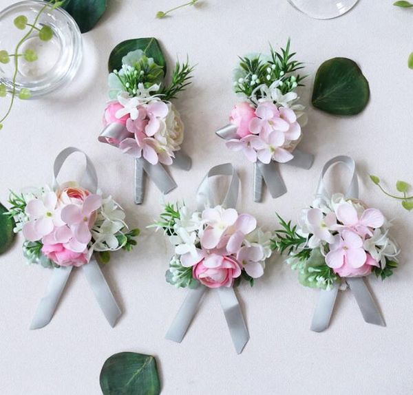 

искусственные цветы невеста жених бутоньерка корсаж красочные запястье цветы свадебные корсажи и бутоньерки свадебные принадлежности