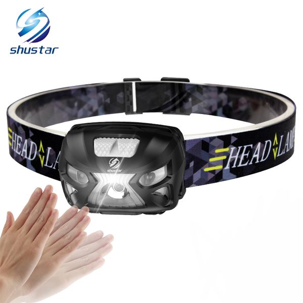 

shustar аккумуляторный датчик движения кузова светодиодная фара 3000lumens мини-фара для наружного кемпинга ежедневное освещение с usb-линие