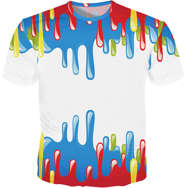 

2018 новый летний mens t shirt 3d печати пигментные tie dye футболки hip hop streetwear tee shirt harajuku unisex топы мужской aaa524, White;black
