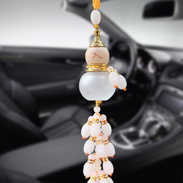 

interior accessorie high-grade glass crystal ornaments gourd pendants car perfume decoration ornaments