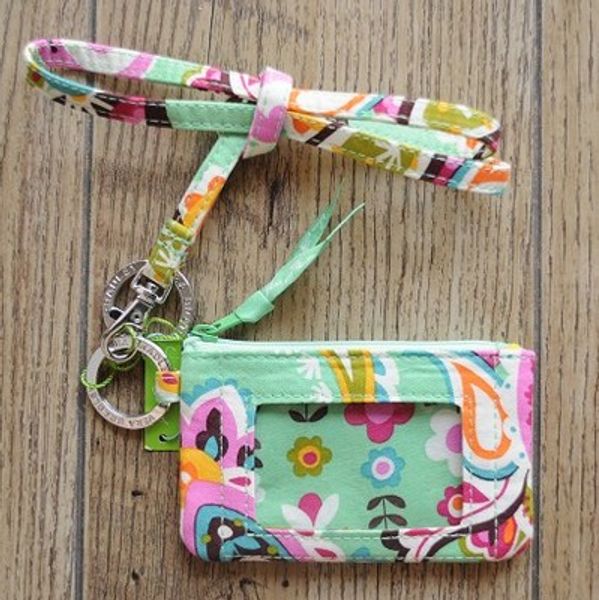 

VB Zip ID Case with Lanyard ID Card Holder Credit Card Bus Card Case