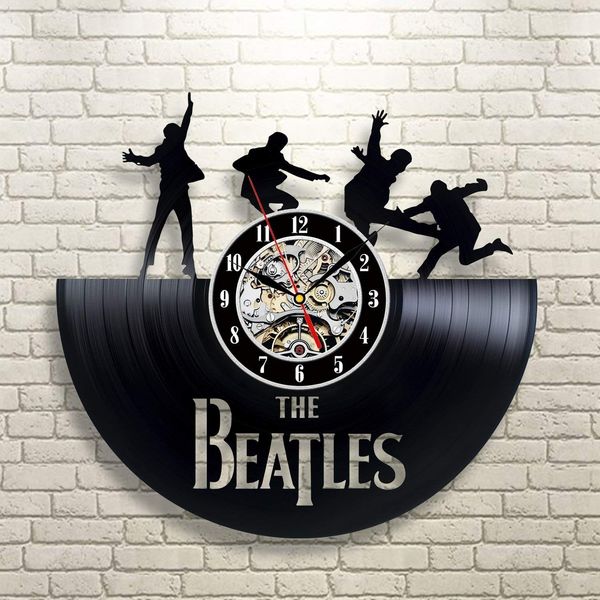 Diy Gift For Clock Change 2018 The Beatles Cute Funny Art Vinyl
