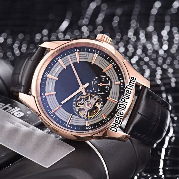 

новый диск 431.30.41.21.01.001 розовое золото черный серый циферблат скелет турбийон автоматические мужские часы 11 стили спортивные часы ко, Slivery;brown