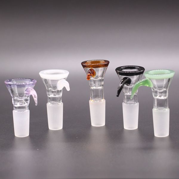 

Оптовые новые цветные мужские стеклянные чаши с ручкой для бонгов 14 мм 18 мм мужской сустав с ручкой прозрачный синий или зеленый цвет бесплатно shippng