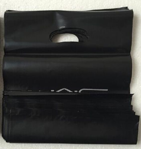 

2019 new fashion convenience mzc shopping bags,plastic bag,black 50pcs ing