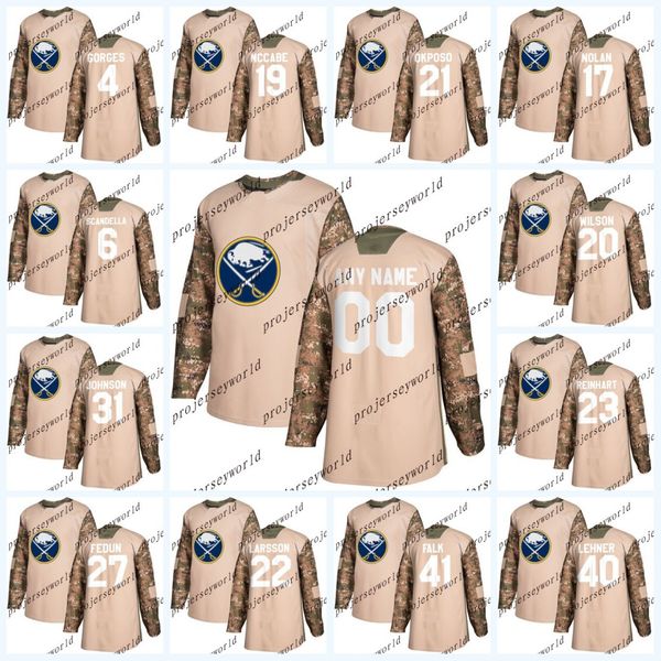 

Youth 4 Josh Gorges 2018 Camo Veterans Day Jerseys Buffalo Sabres 5 Matt Tennyson 6 Marco Scandella 8 Casey Nelson Hockey Jerseys