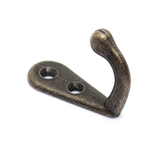 

wholesale- 10pcs/set vintage antique single hooks hat coat clothes towel robe hooks bath wall door hanger hd0121