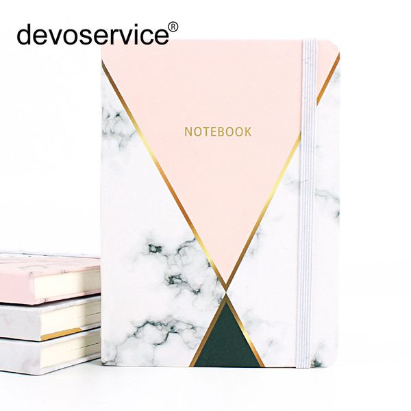 

1pcs creative marble a7 notebook student pocket notepad stationery portable office supplies school stationery 96 sheets diary, Purple;pink