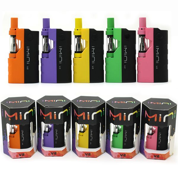 

Оригинальный Imini V2 II Mod Kit электронная сигарета Vape Mod Kit 650 мАч VV батарея с верхней управления воздушным потоком картридж 7 цветов