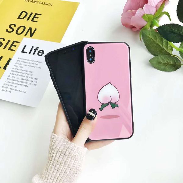 

new arrival wholesale price 10pcs luxury ultra thin fruit protection phone case cover for iphone x 6s 7 8 plus