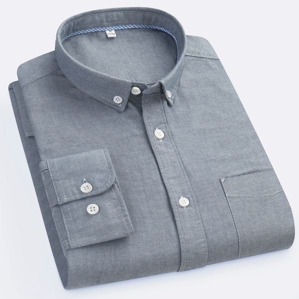 

long sleeve plus size 3xl men casual shirt male business dress shirt men brand social oxford shirts blue white, White;black