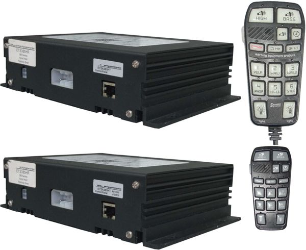 

high power soundoff etsa385hr 300w electronic police siren car alarm amplifiers with handheld control microphone(without speaker)