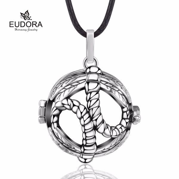 

5 sets dragonfly cage harmony bola locket pendant pregnancy chime baby caller mexican bola for mother's day k265y, Black