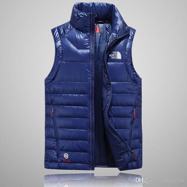 

2018 men wear thick north winter outdoor heavy coat down ve t men face jacket clothe 505