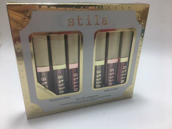 

in stock stila eye for elegance 6 colors set shining bronzer gold eye shadow stila liquid eyeshadow shimmer glitter shining makeup