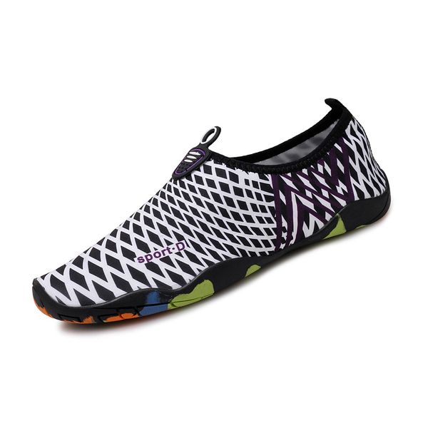 

vector diving shoes socks anti-skid beach boots wetsuit women men water sport light sneakers beach diving socks swimming, Black