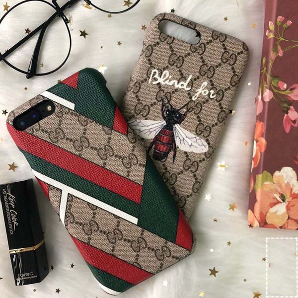 

Phone Case for Iphone 7/Plus/ X Designer G Fashion Cellphone Case All-inclusive Dropping -Protected Case
