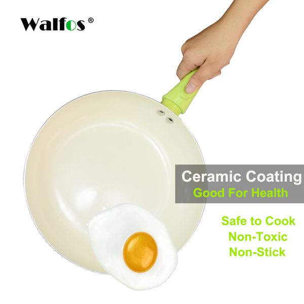 Non Stick Frying Pan With Ceramic Coating And Induction Cooking