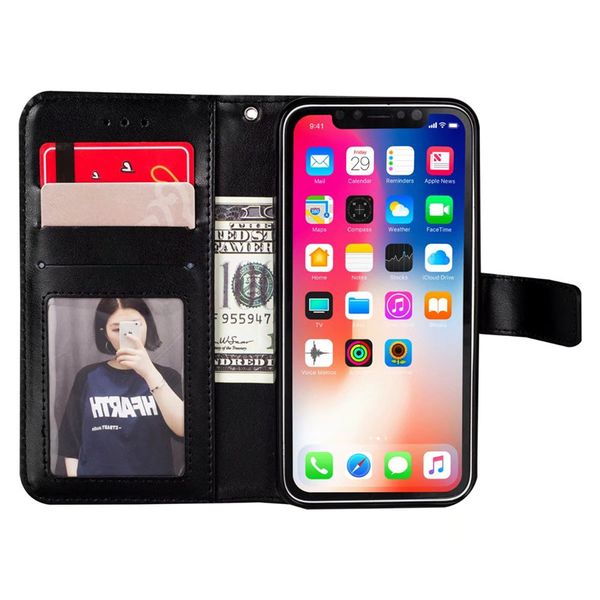 

delicate design for case iphone x embossed sunflower pu kickstand case for goophone x wallet case with hanging strap