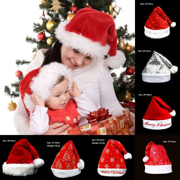 

christmas hats kids christmas hats cute santa claus snowman pattern hats for xmas party home shop decoration