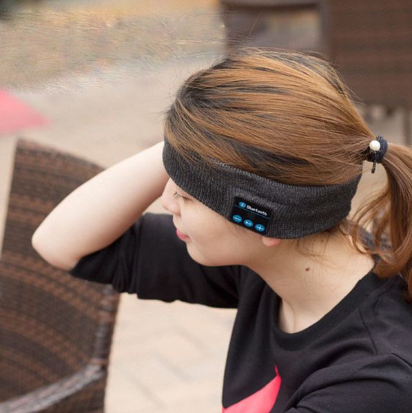 New Knitted Bluetooth Sports Headband For Men Women Yoga Run