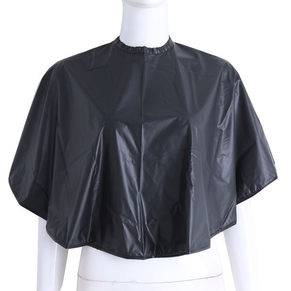 

short square black waterproof hairdressing salon barber haircut cape gown cloth