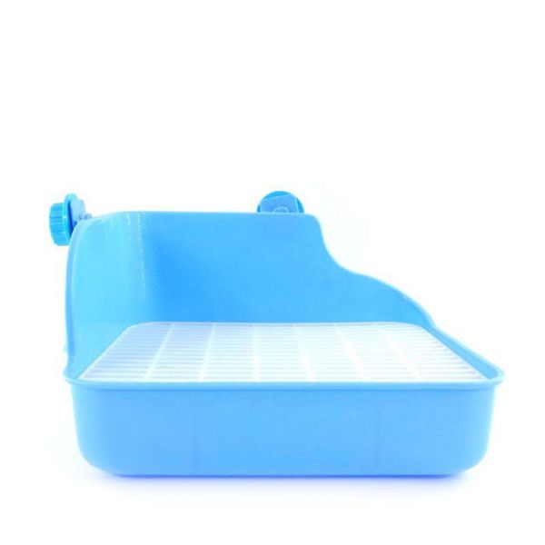 

rabbit hamster potty toilet tray litter box rat rabbit bedpans pee potty trainer litter tray toilet corner for hamster guinea pigs rabbits