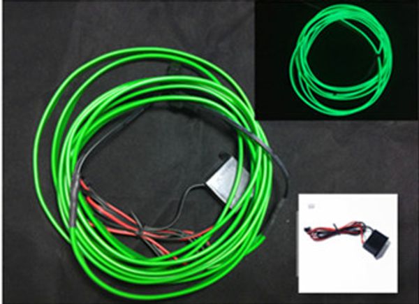 

DIY Led Decoration Neon Light 12V 5Meters Car Interior LED Flexible EL Cold Wire Rope Tube Line Dashboard