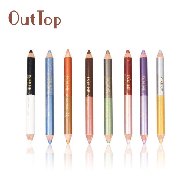 

2017 new double-headed pearling eyeshadow pencil lie silkworm pen durable waterproof july 5