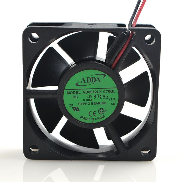 

adda ad0612lx-c70gl 12v 0.08a 6020 60*60*20mm cooling fan