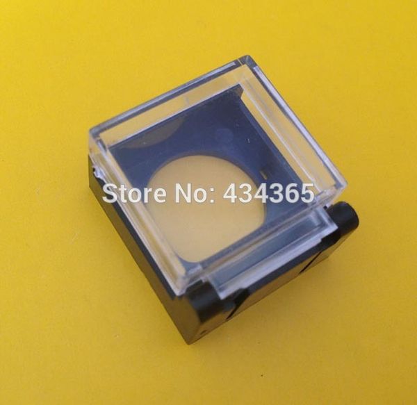 

20pcs ent 16mm push button switch guard protective cover scatoline plastic square type