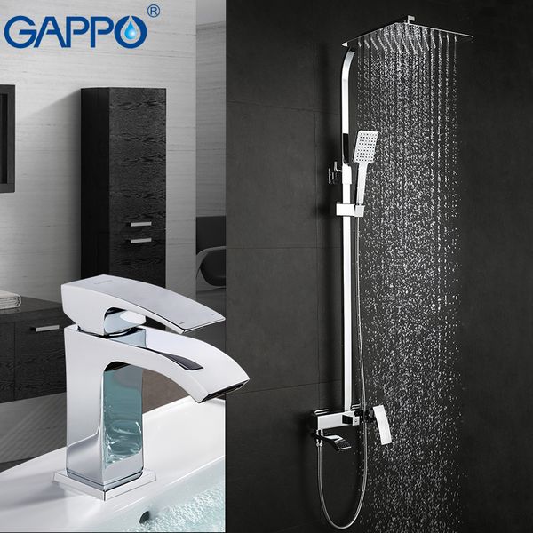 Grosshandel Gappo Waschtischarmaturen Badewanne Wasserhahn Wandmontage Badezimmer Dusche Mischbatterie Waschtischarmaturen Waschtischarmatur Badezimmer