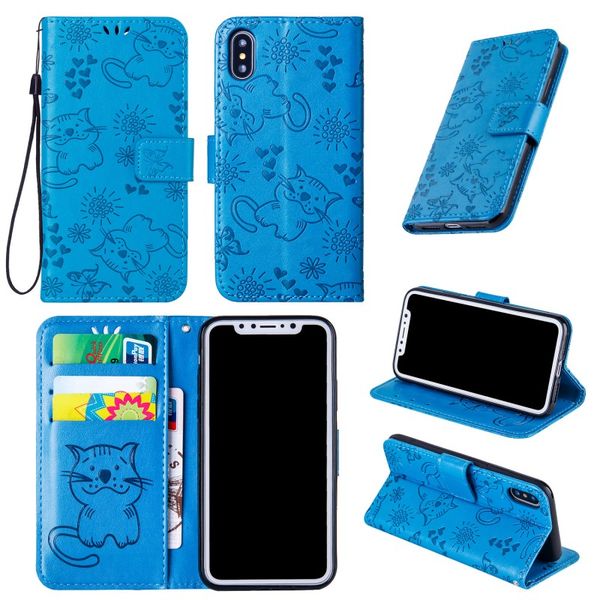 

Рельефный бумажник Case для Samsung Galaxy A8 s9 8 plus 2018 Case кожа откидная крышка foriPhone X 6 6 S plus 7