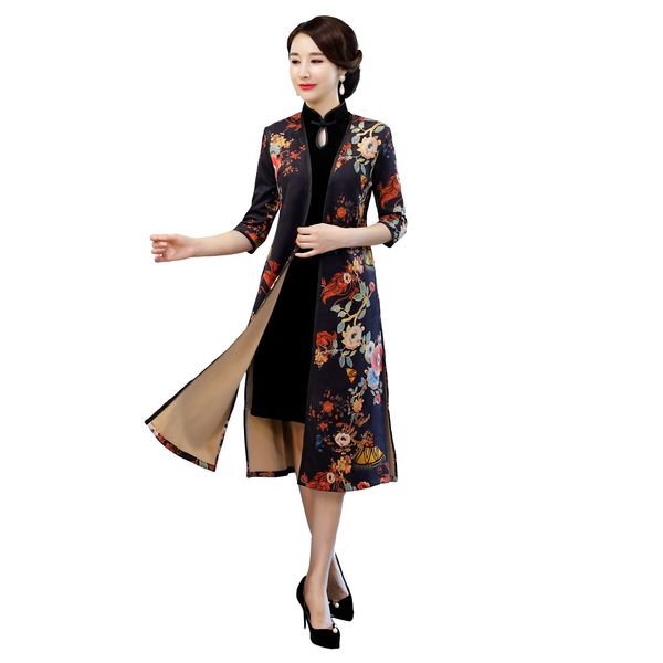 

Vestidos chineses, Cheongsam glacier315