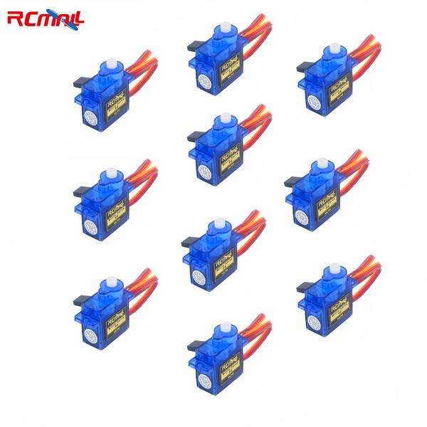10Pcs//lot 360 Degree Feetech FS90R 180 Degree RCmall SG90 9G RC Rotation Servo