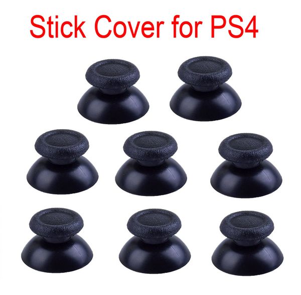 

analog joystick thumbstick thumb sticks cap mushroom head rocker grip cover for ps4 playstation 4 controller black dhl fedex ems ship