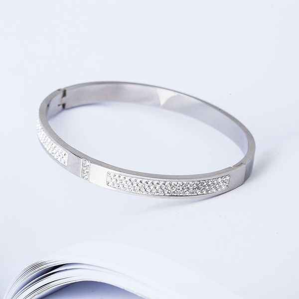 

whole salewawfrok 2017 stainless steel bracelets fashion wedding jewellery, Black