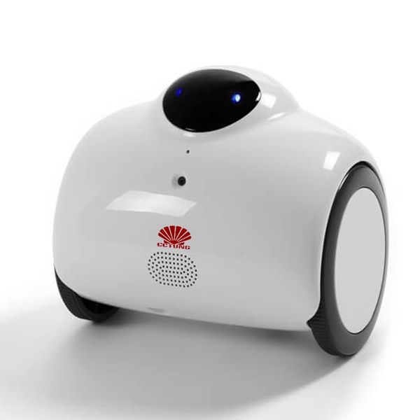 

Standard hd wifi family robot baby monitor with remote control 2 way voice intercom with modified tone automatic charging pad