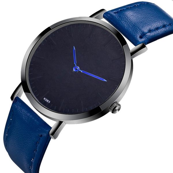

new fashion design leather band analog alloy quartz wrist watches for gift sell dropshipping 0807, Slivery;brown